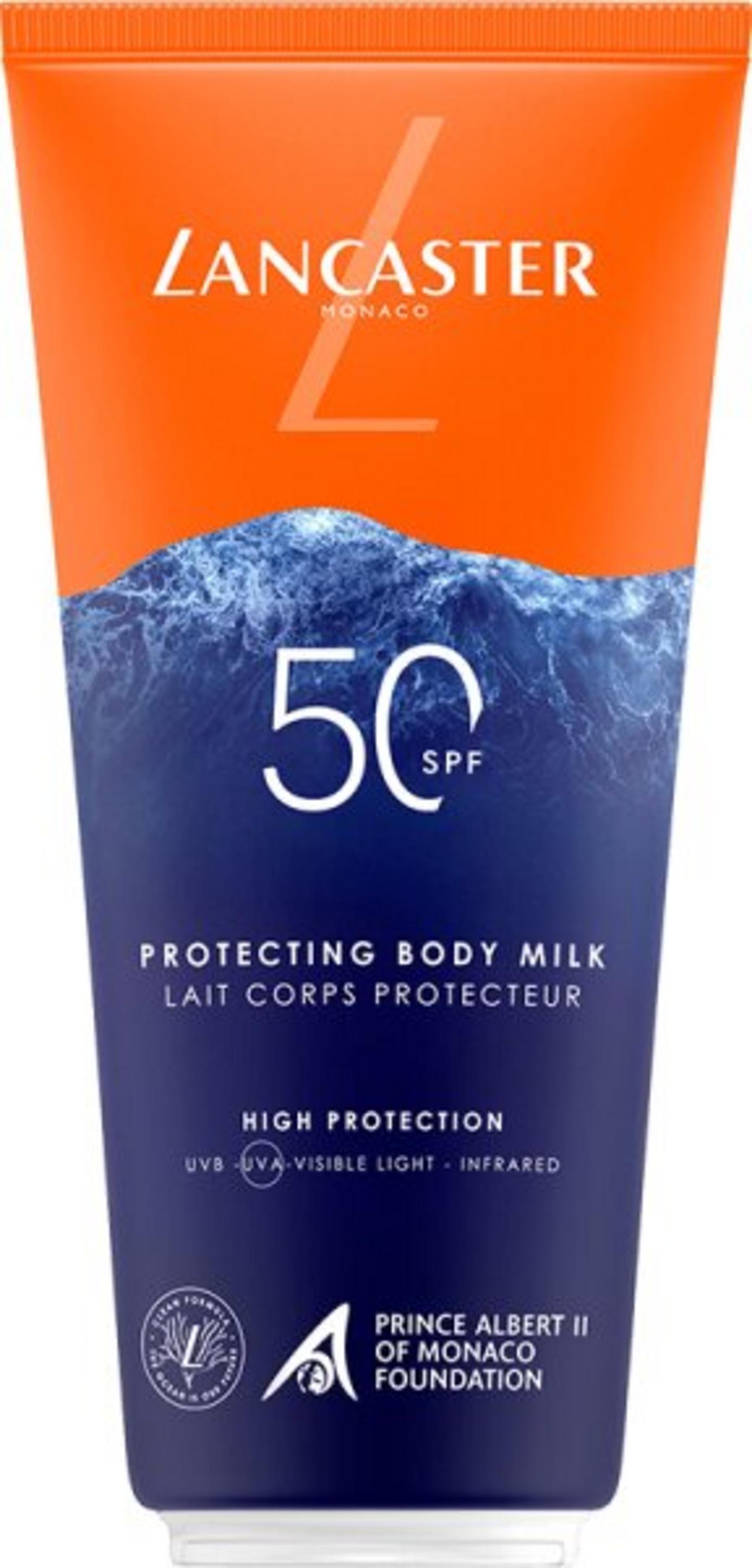 Lancaster, Sun Beauty, Moisturizing, Sunscreen Milk, Body, SPF 50, 200 ml