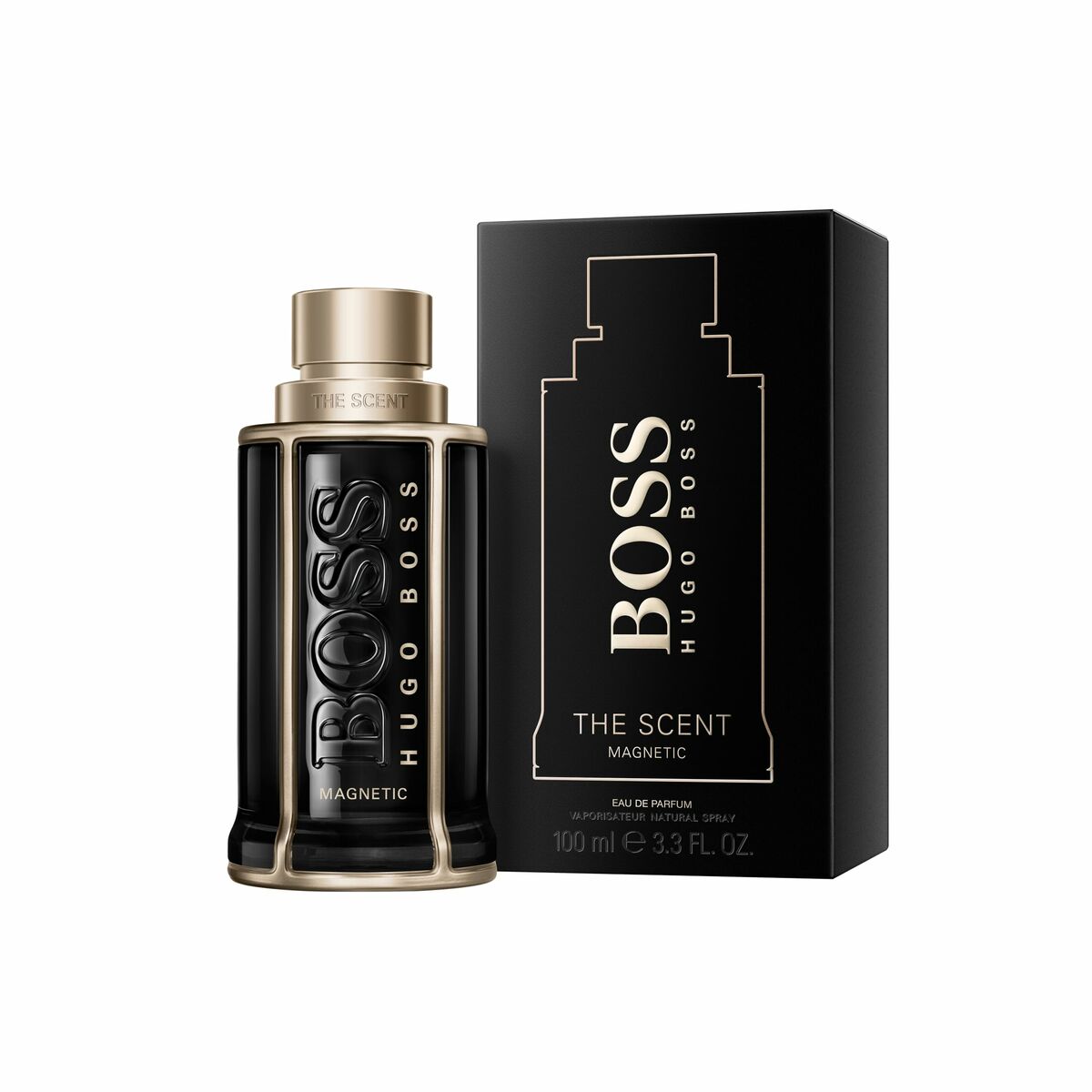 Unisex Perfume BOSS THE SCENT The Scent For Him Magnetic 100 ml for Men product packaging
