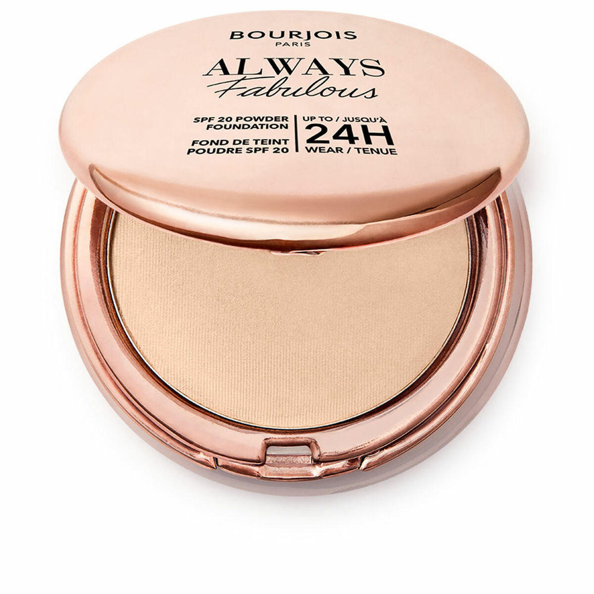 Powder Make-up Base Bourjois Always Fabulous Nº 210 Vanilla Nº 210-Vanilla Spf 20 7 g makeup packaging