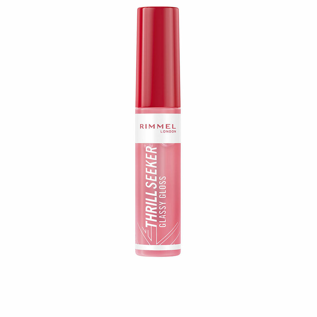 Lipstick Rimmel London THRILL SEEKER 500-pine to the apple 10 ml makeup packaging