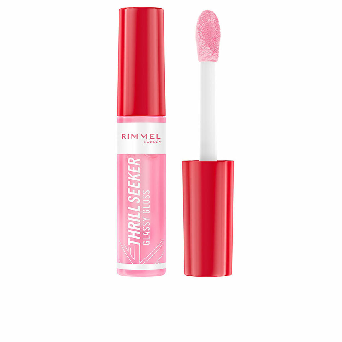Lip-gloss Rimmel London THRILL SEEKER 150-pink candy 10 ml product packaging