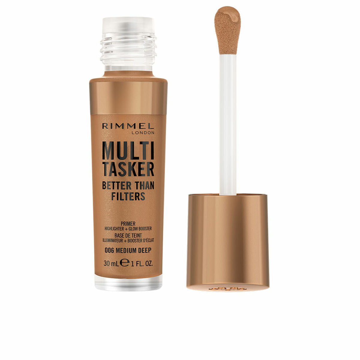 Make-up Primer Rimmel London THE MULTI-TASKER Nº 007 Deep Nº 007-Deep 30 ml Highlighter product packaging
