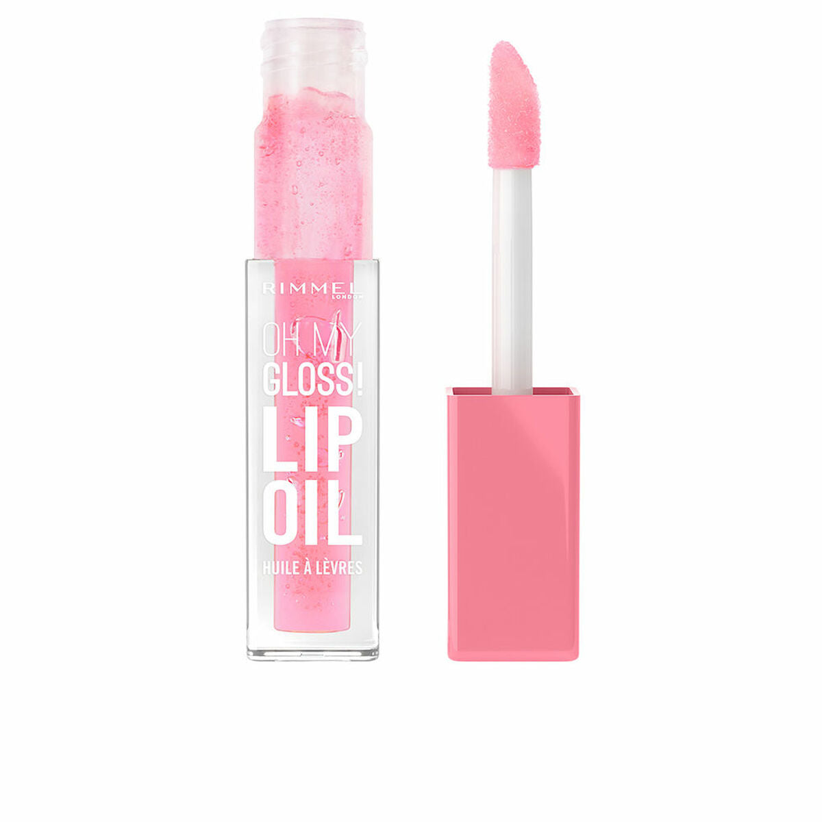 Lip-gloss Rimmel London OH MY GLOSS! Nº 001 Pink Flush Nº 001-Pink Flush 6 ml product packaging