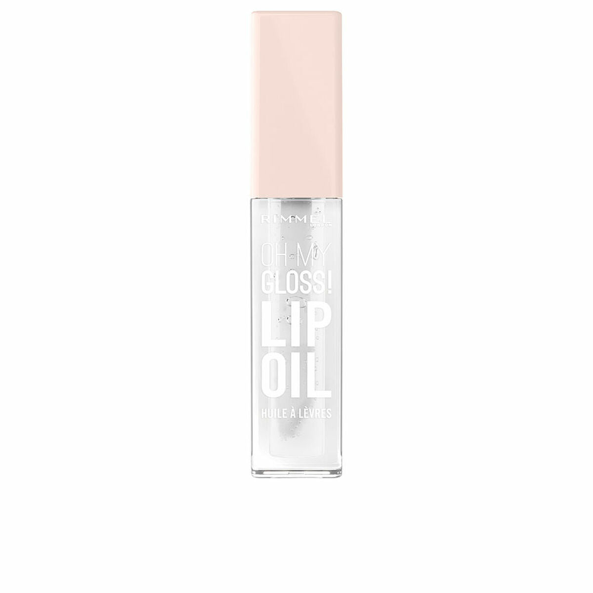 Lip-gloss Rimmel London OH MY GLOSS! Nº 000 Clear Cloud Nº 000-Clear Cloud 6 ml product packaging