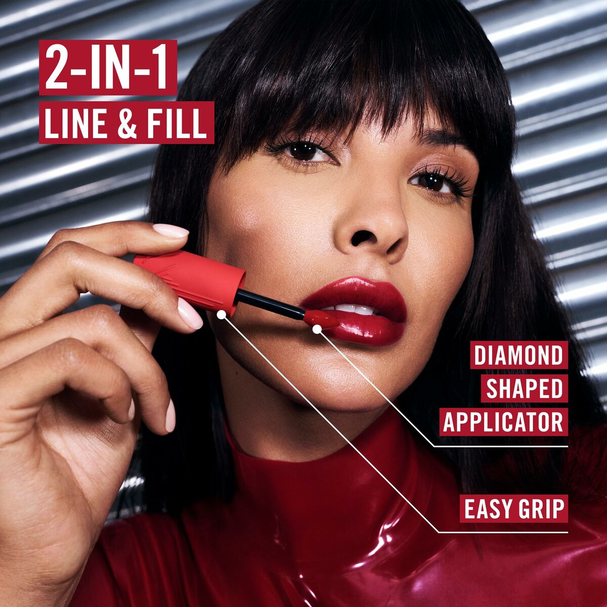 Lip-gloss Rimmel London THRILL SEEKER Nº 300-Main Character 6 ml product packaging