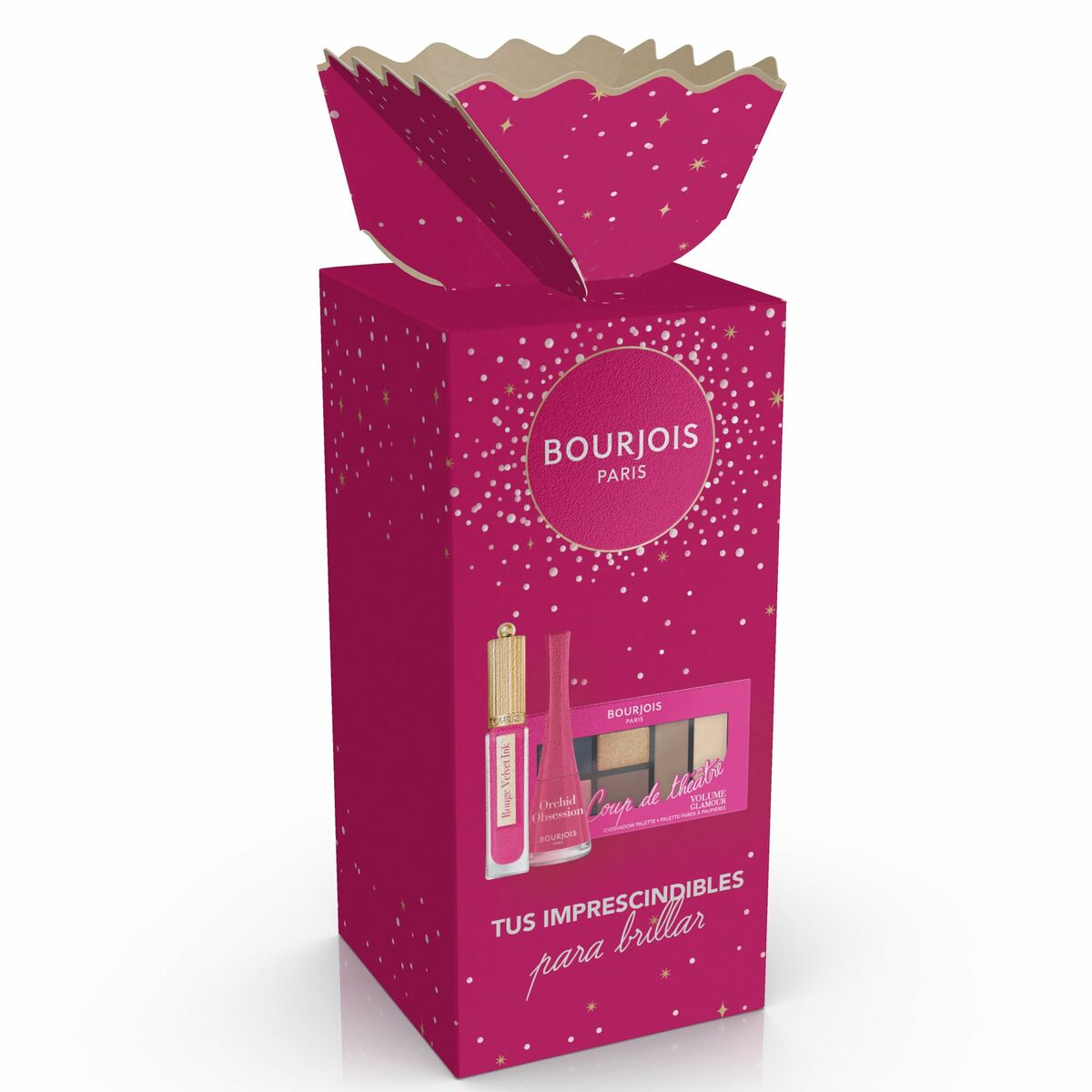 Make-Up Set Bourjois Fuchsia Nº 07 3 Pieces for Women product packaging