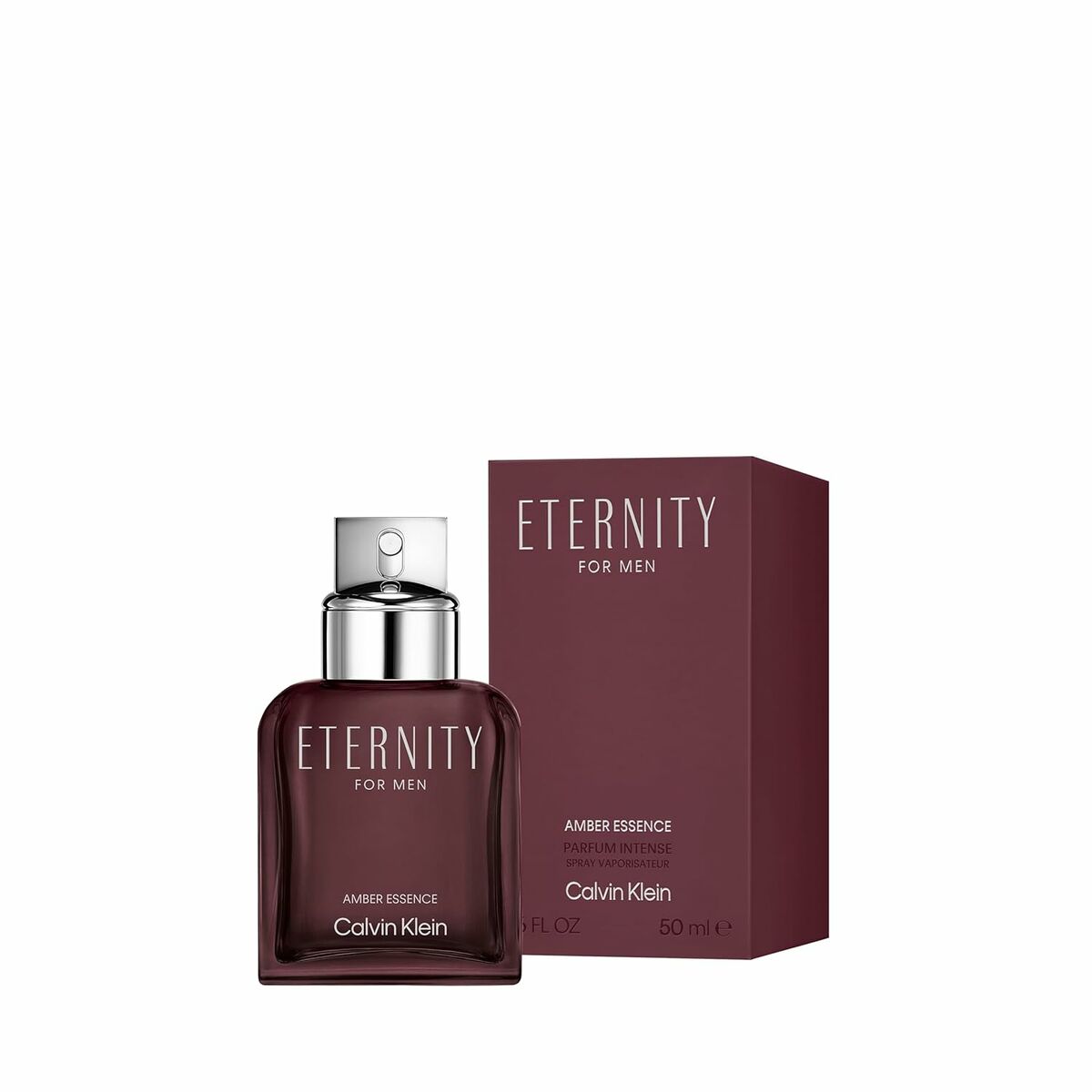 Men's Perfume Calvin Klein ETERNITY FOR MEN 50 ml product packaging