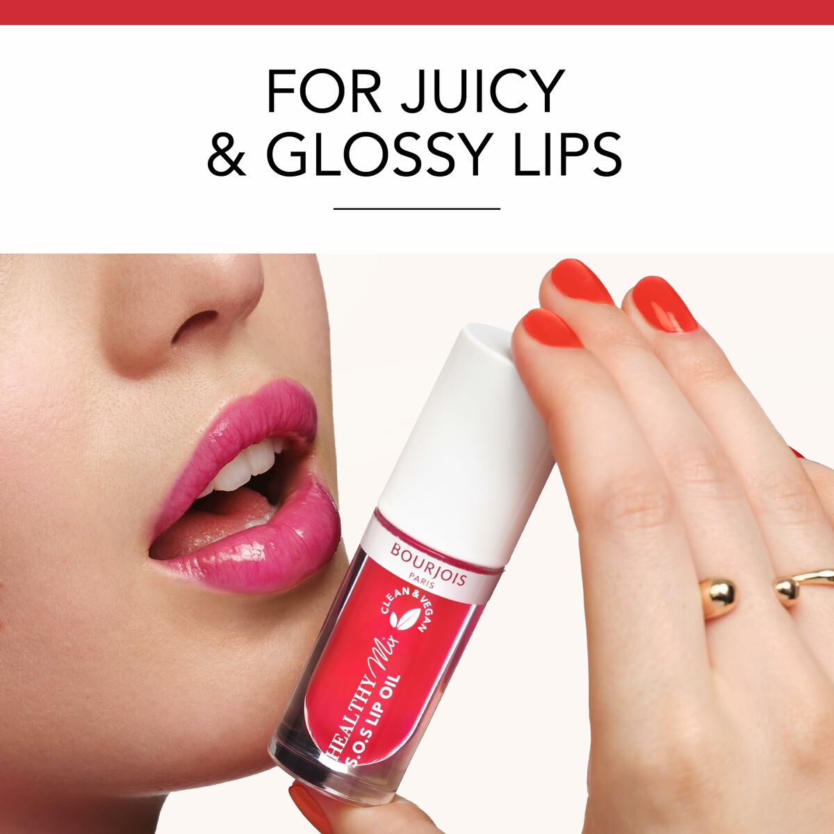 Lipstick Bourjois HEALTHY MIX S.O.S Nº 03-Straw'bisous 4,5 ml 4.5 ml makeup packaging