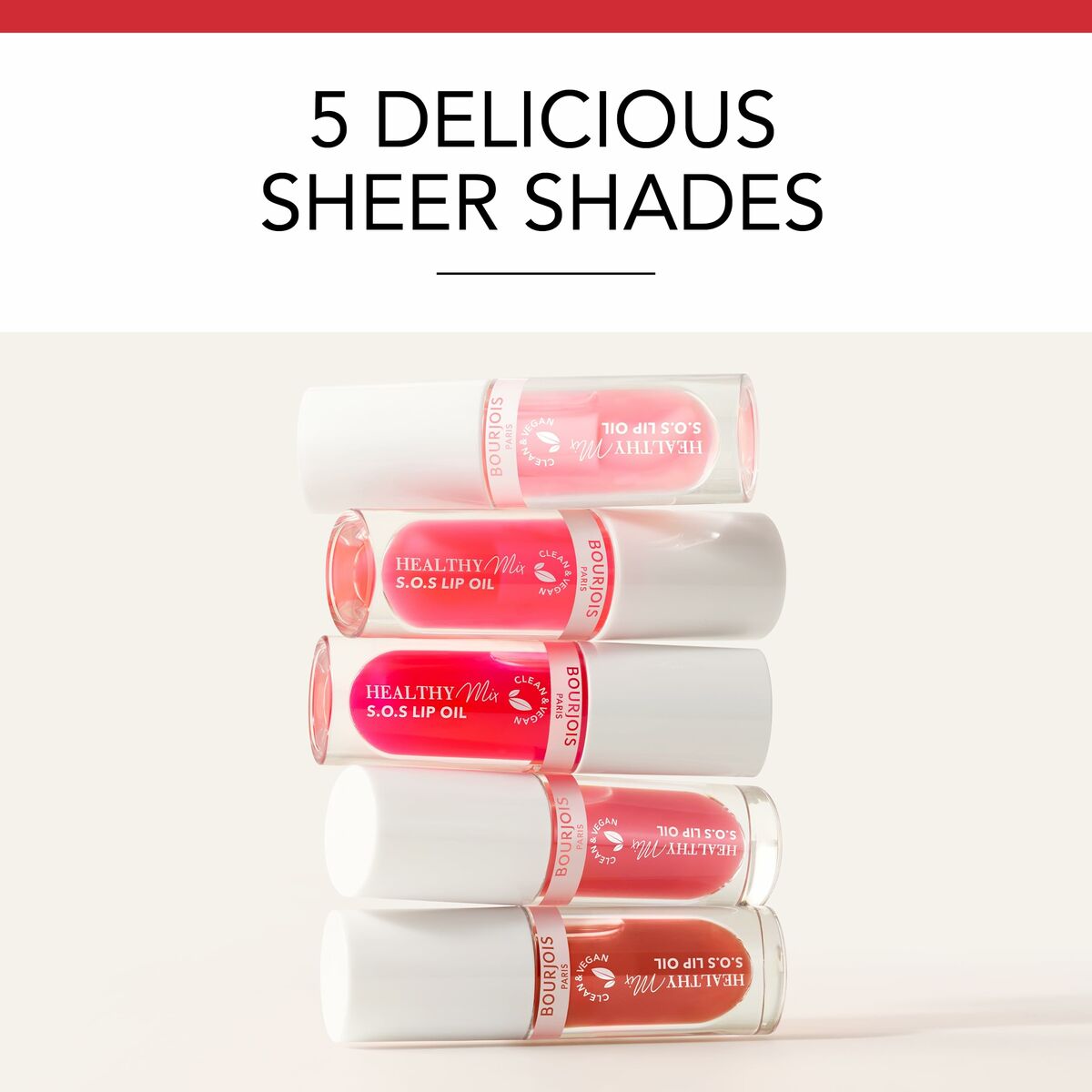 Lipstick Bourjois HEALTHY MIX S.O.S Nº 03-Straw'bisous 4,5 ml 4.5 ml makeup packaging