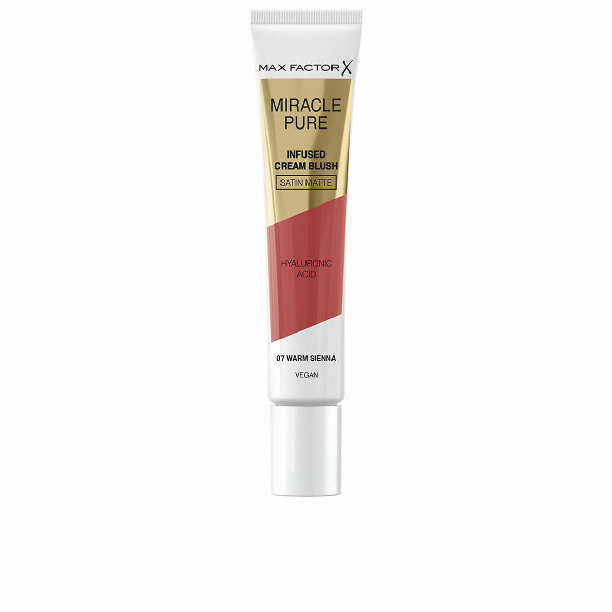 Blush Max Factor MIRACLE PURE Nº 07 Warm Sienna 15 ml makeup packaging