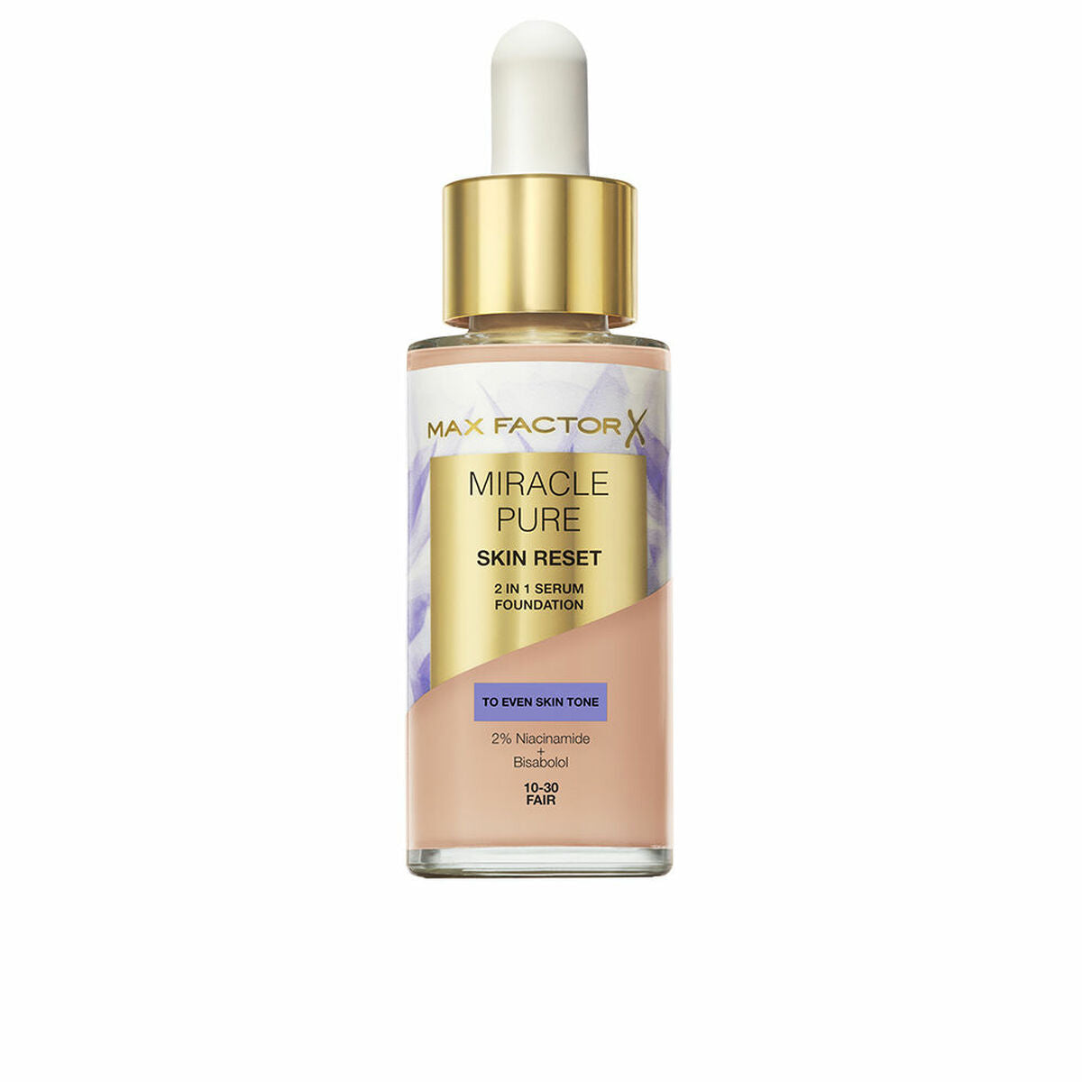 Perfecting Serum Max Factor MIRACLE PURE Nº 10-30 Fair 30 ml serum bottle