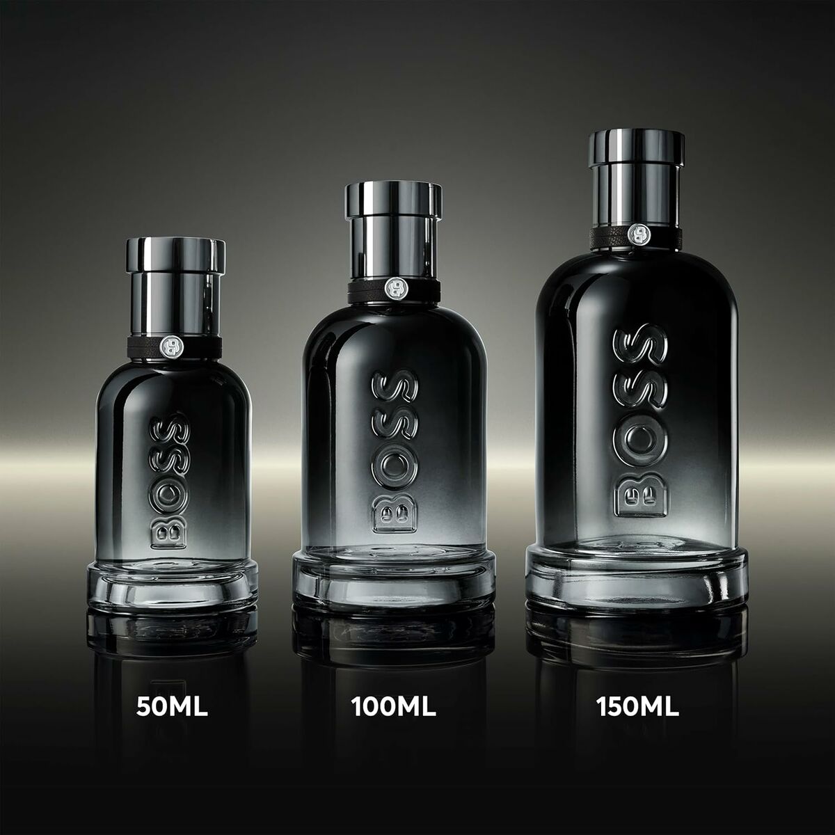 Perfume BOSS BOSS BOTTLED 150 ml for Men product packaging