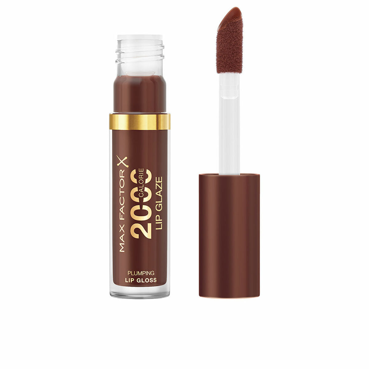 Lip-gloss Max Factor 2000 CALORIE 180-chocolate glow 4,4 ml product packaging 4.4 ml