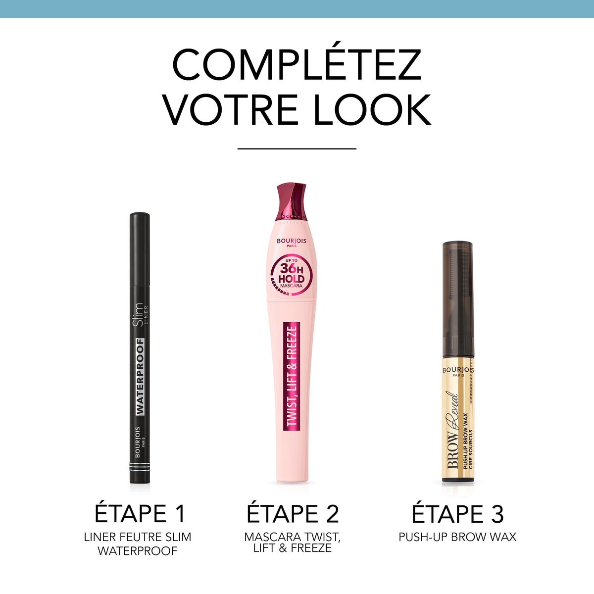 Make-Up Set Bourjois EYELINER FEUTRE (1 Unit) makeup packaging