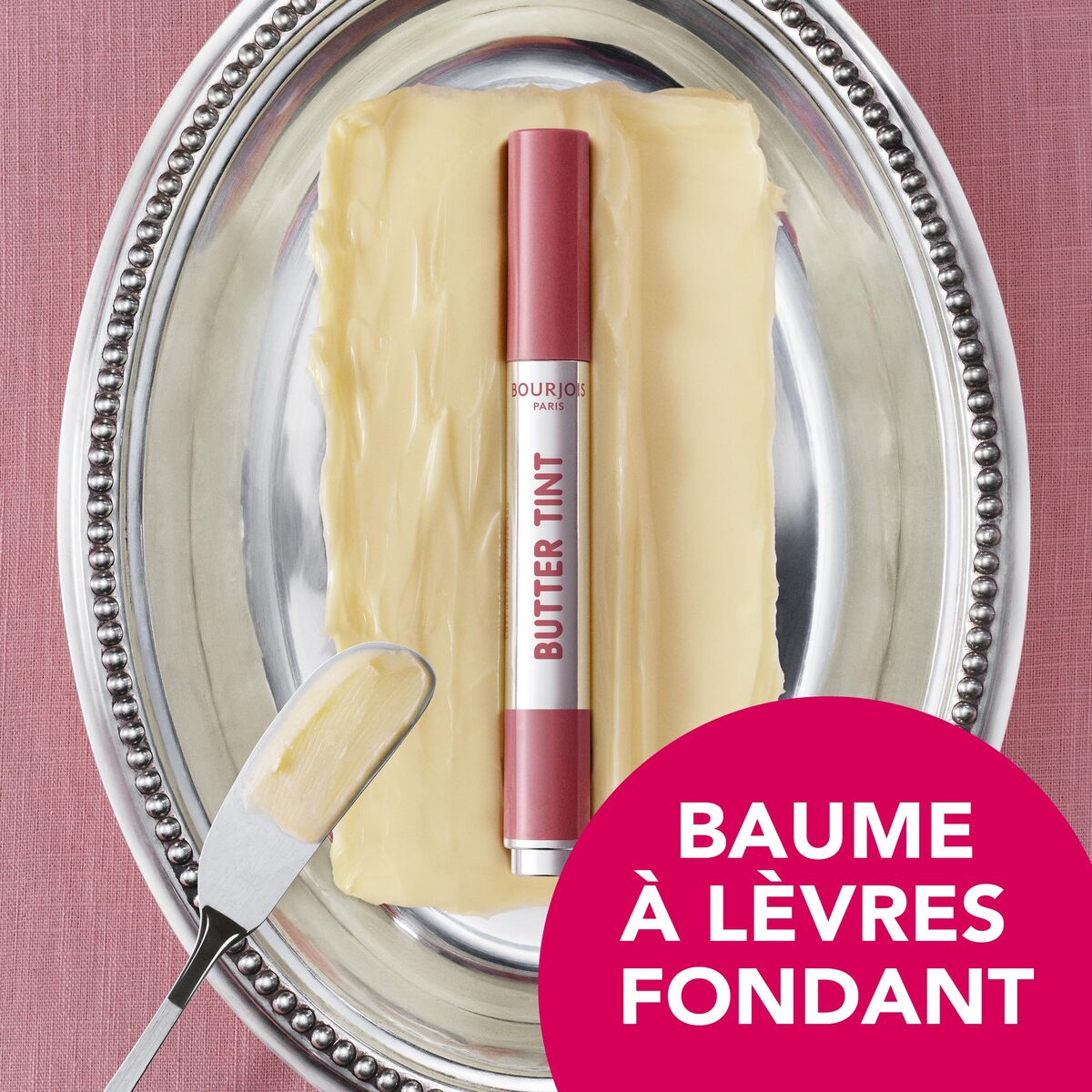 Lipstick Bourjois BUTTER TINT LIP GLAZE 2 g makeup packaging