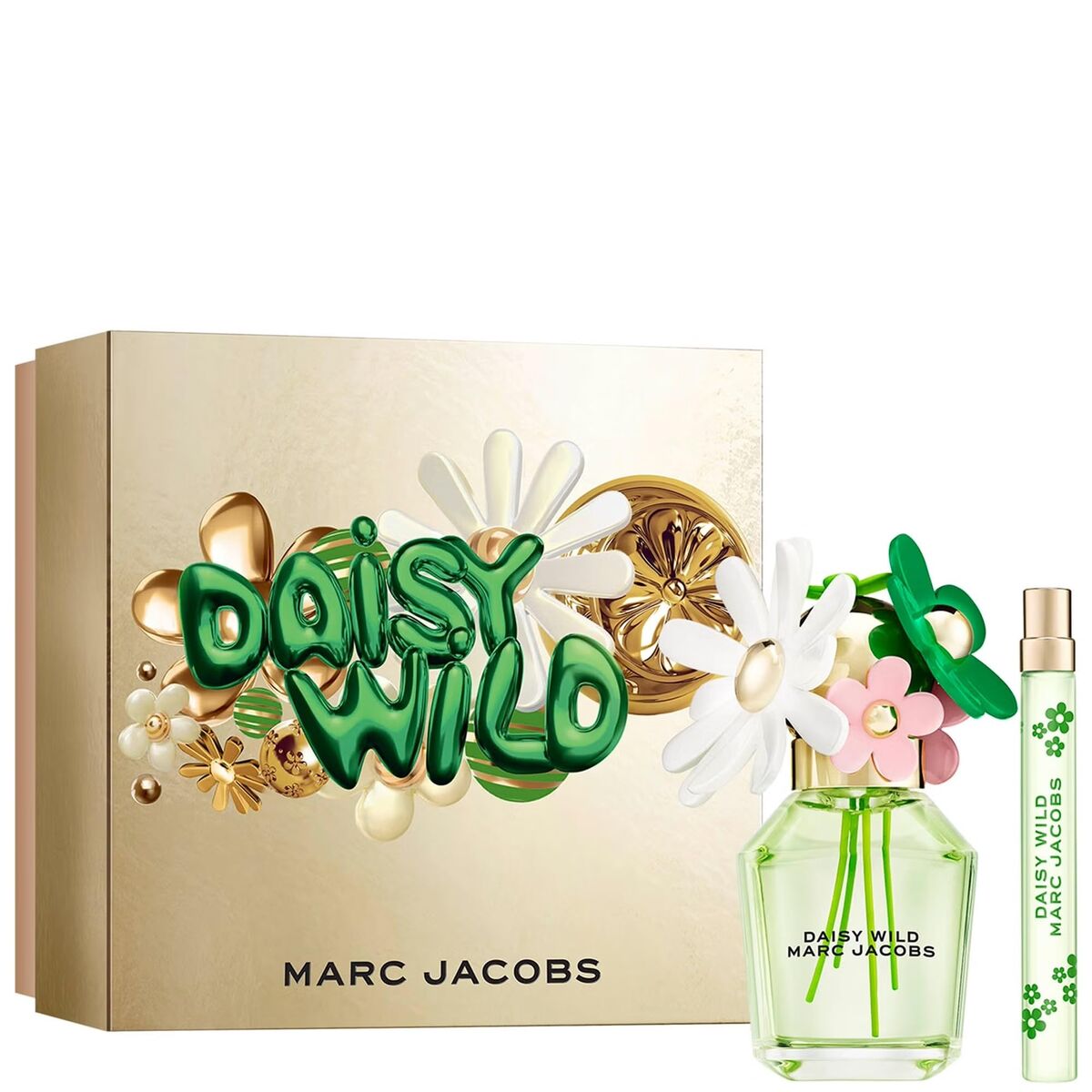 Women's Perfume Set Marc Jacobs DAISY WILD 2 Pieces for Women product packaging