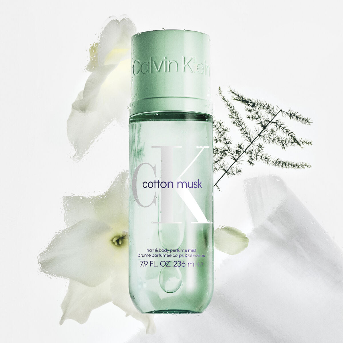 Body Mist Calvin Klein CK COTTON MUSK 236 ml product packaging