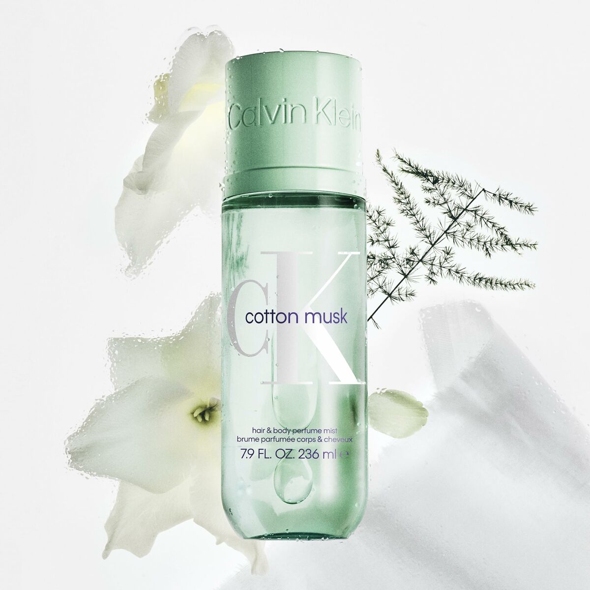 Body Mist Calvin Klein CK COTTON MUSK 236 ml product packaging