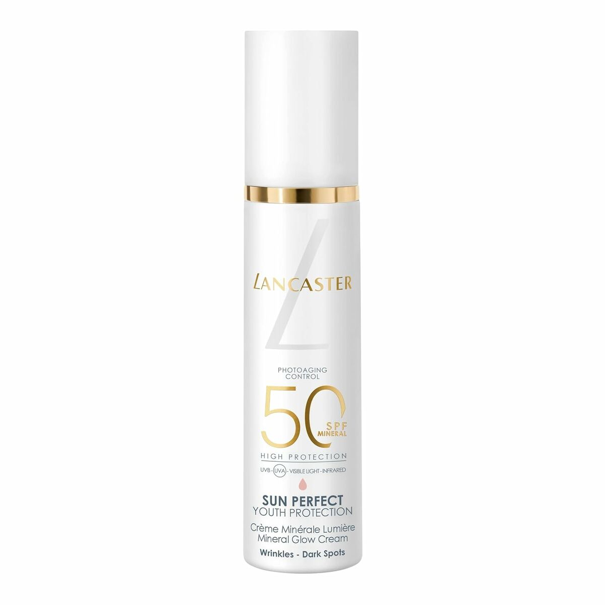 Sun Block Lancaster SUN PERFECT Spf 50 30 ml product packaging