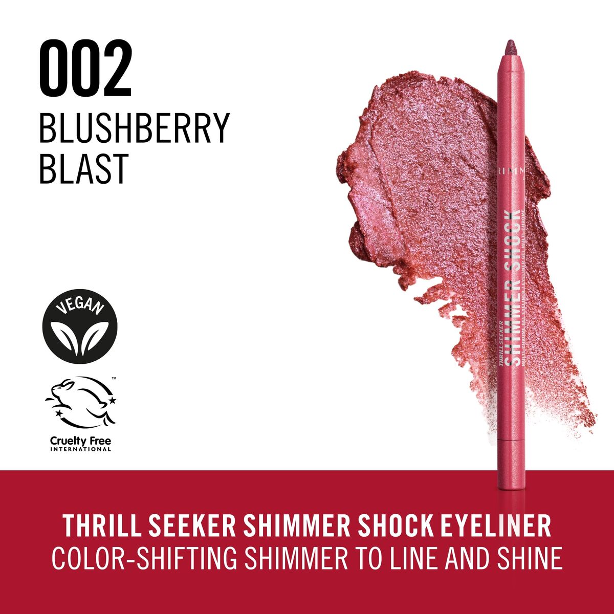 Make-Up Set Rimmel London SHIMMER SHOCK product packaging