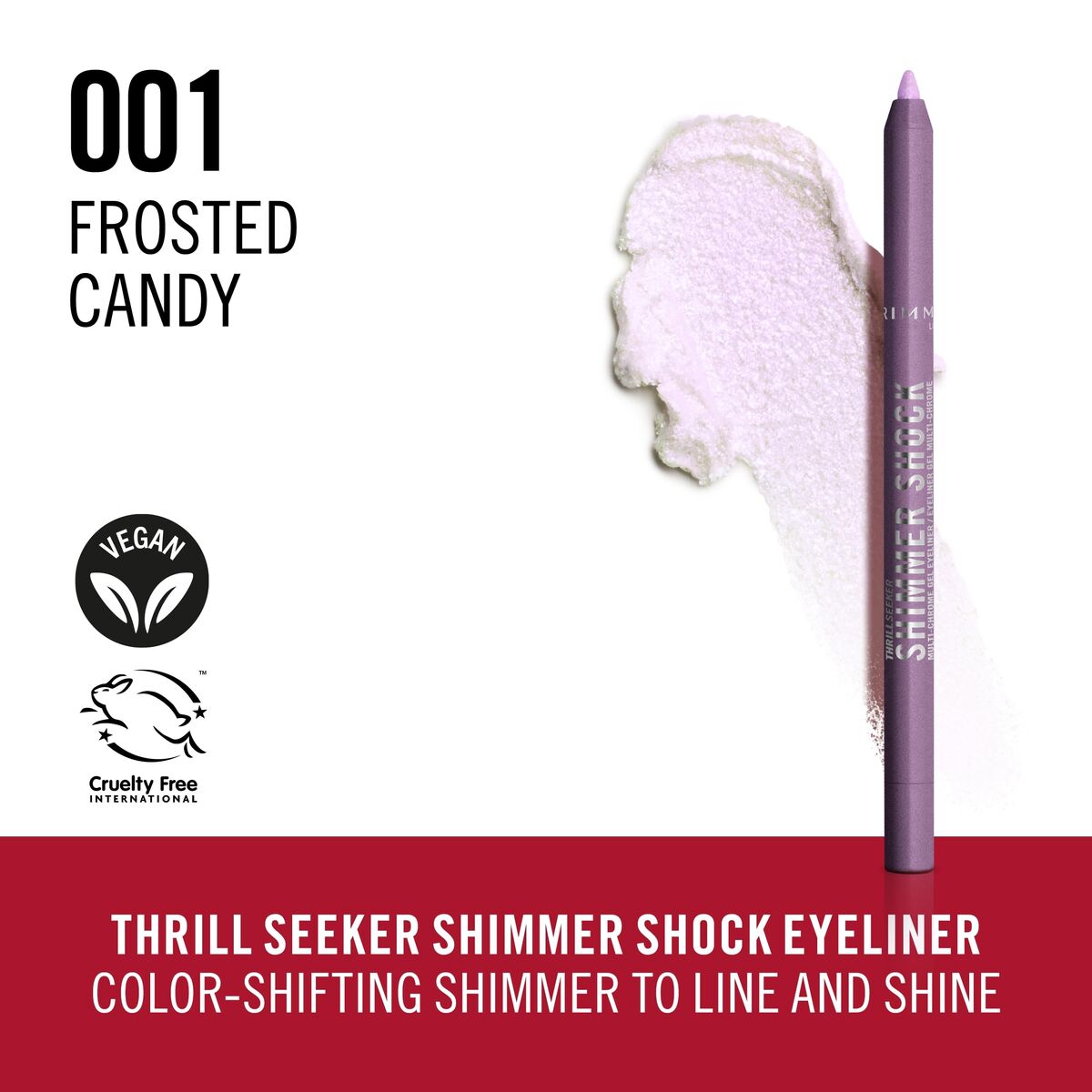 Make-Up Set Rimmel London SHIMMER SHOCK product packaging