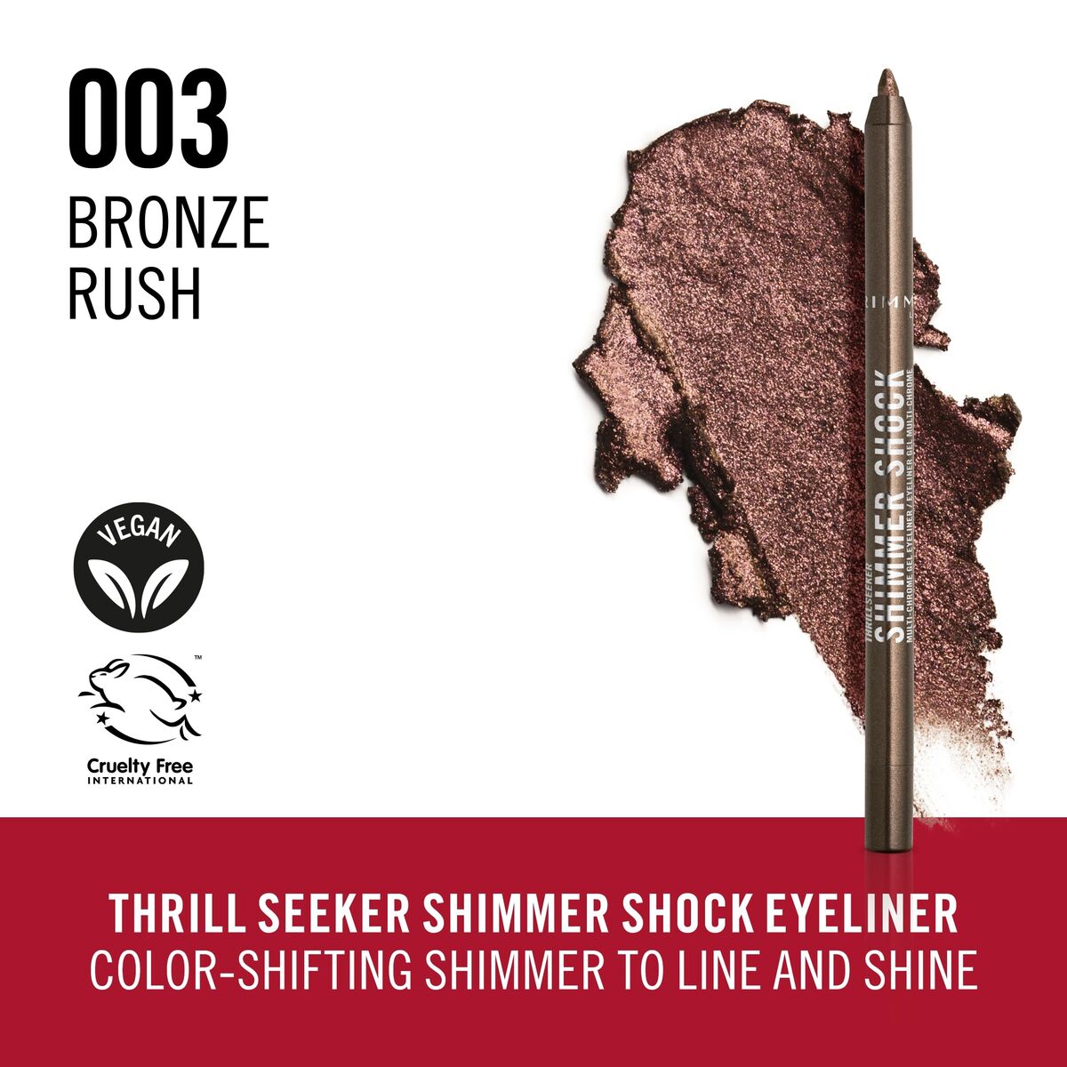 Make-Up Set Rimmel London SHIMMER SHOCK for Women product packaging