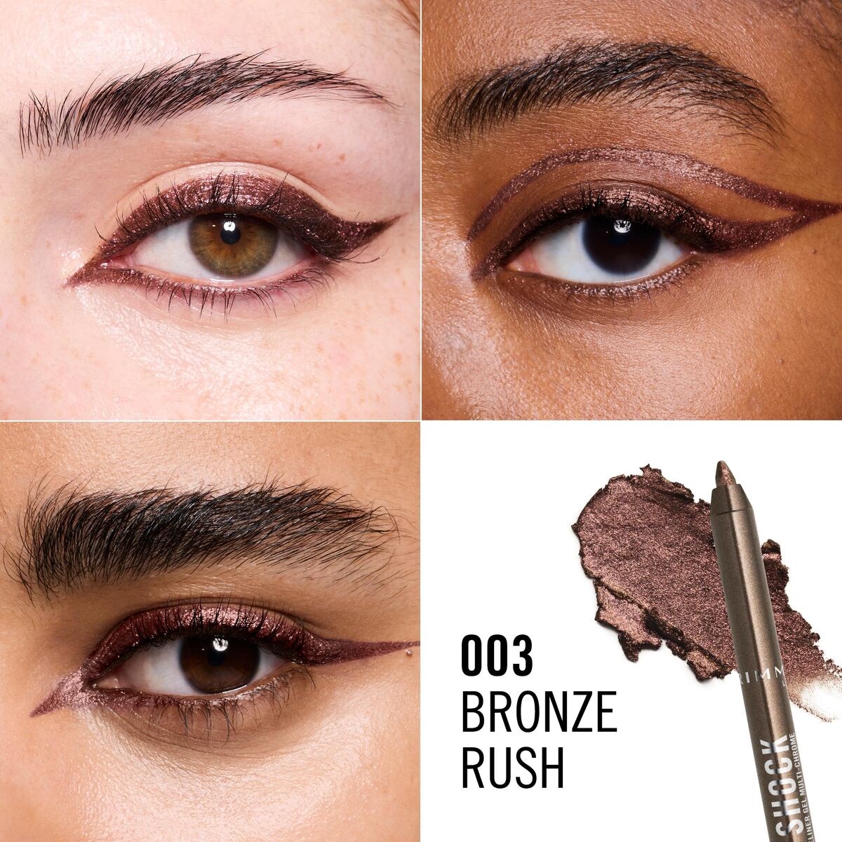 Make-Up Set Rimmel London SHIMMER SHOCK for Women product packaging