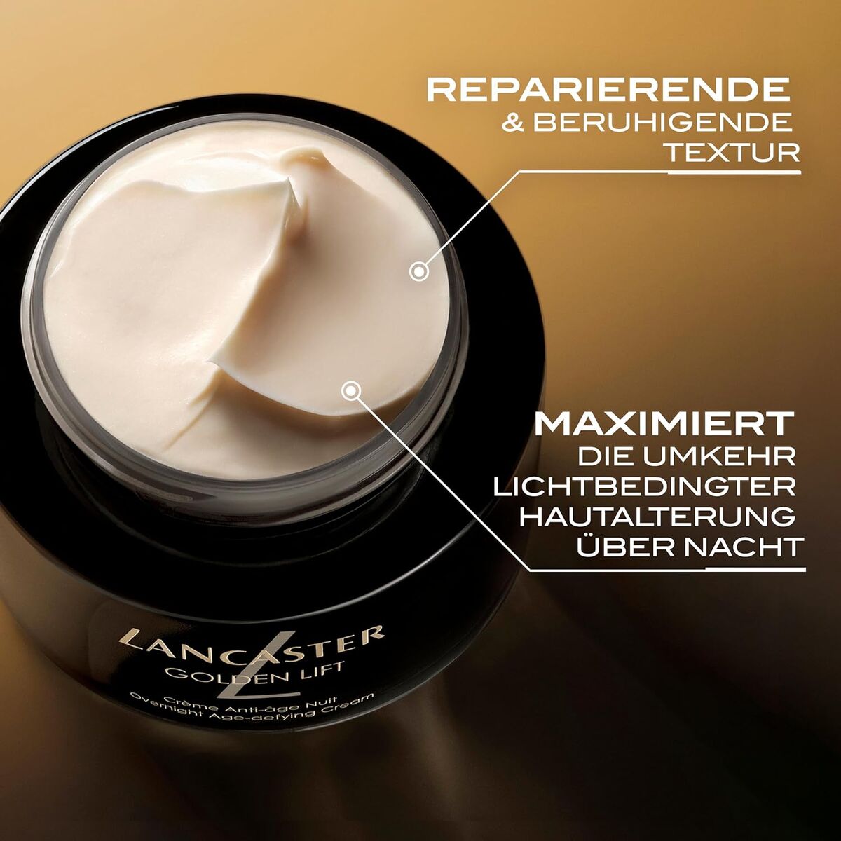 Facial Cream Lancaster GOLDEN LIFT 50 ml skincare packaging