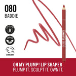 Lipstick Rimmel London OH MY PLUMP! 1,2 g 1.2 g makeup packaging
