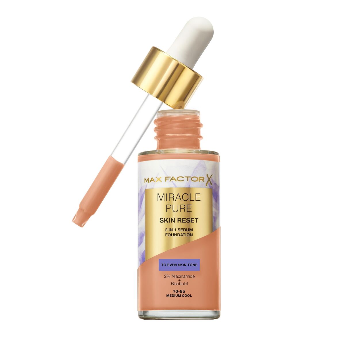 Facial Cream Max Factor MIRACLE PURE 30 ml for Women skincare packaging