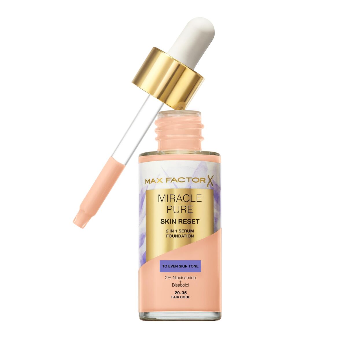 Facial Cream Max Factor MIRACLE PURE 30 ml for Women skincare packaging