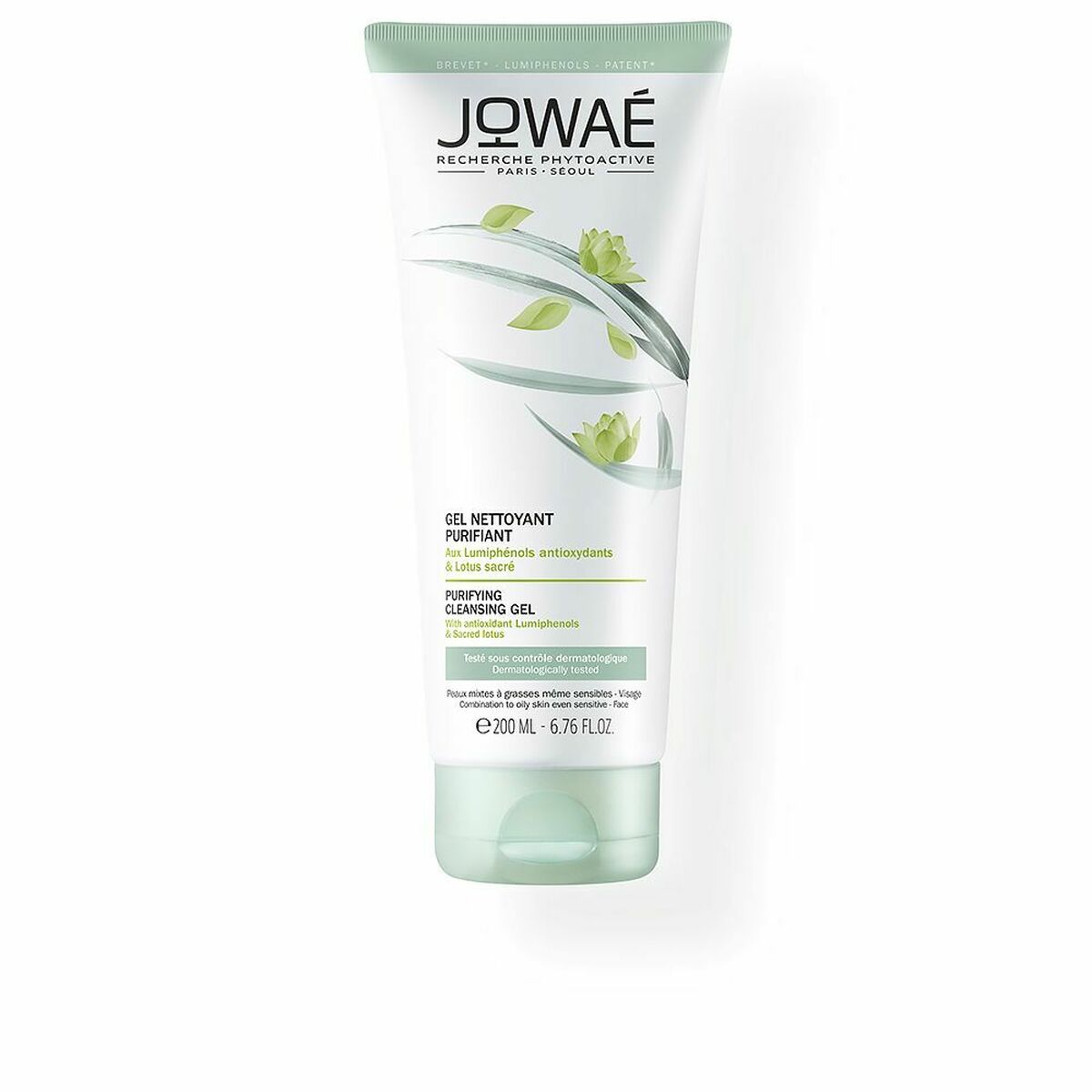 Purifying Gel Cleanser Jowaé (200 ml) for Women skincare packaging
