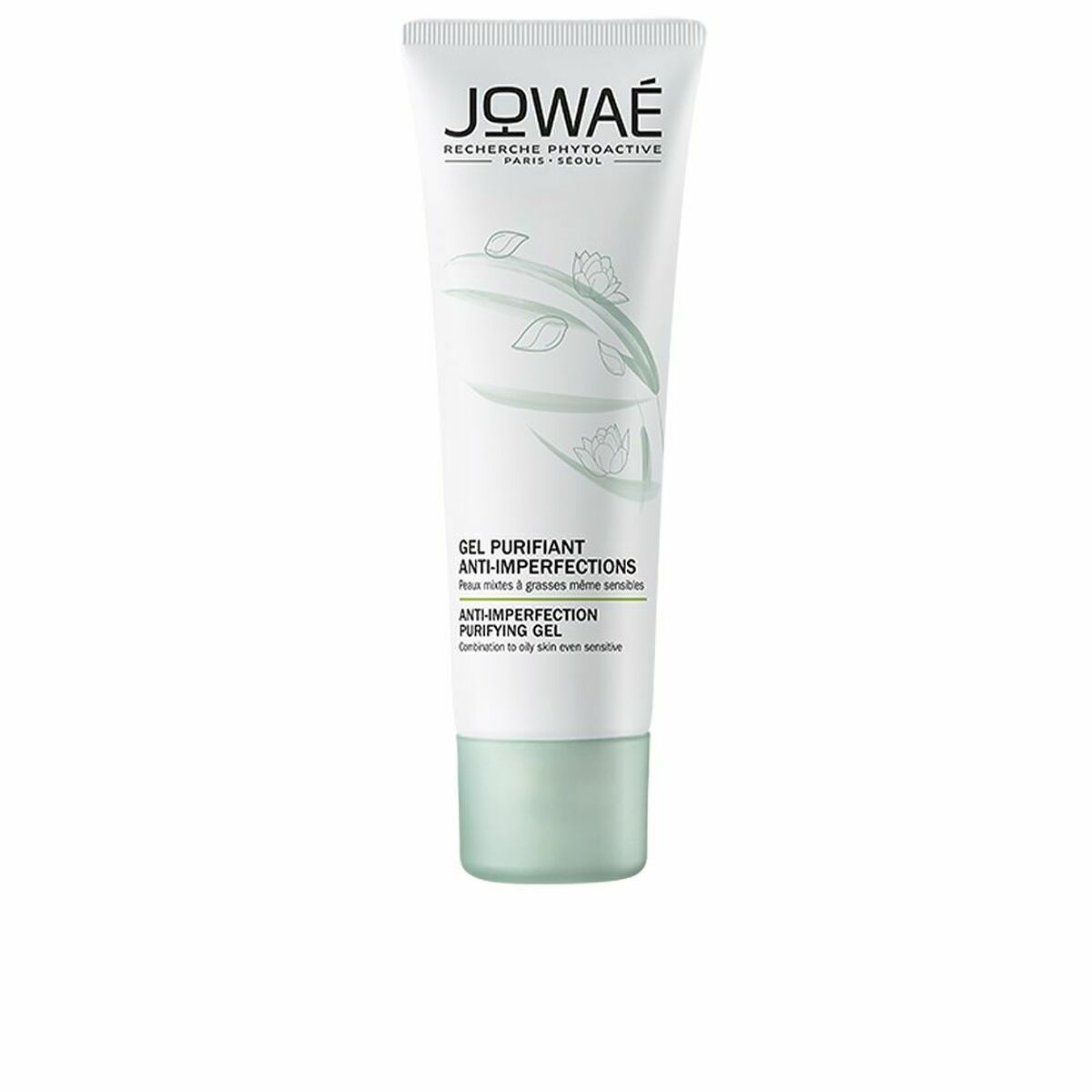 Purifying Facial Gel Jowaé Imperfection 40 ml Anti-imperfections skincare packaging