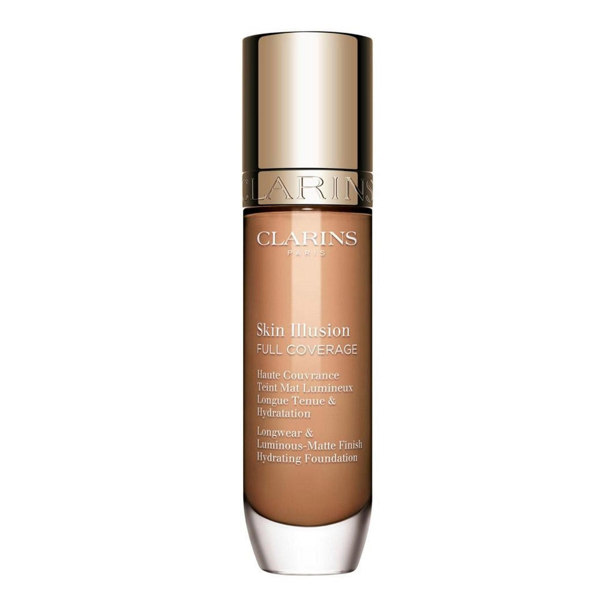 Clarins, Skin Illusion Full Coverage Foundation, Full Coverage, Liquid Foundation, 111N, 30 ml