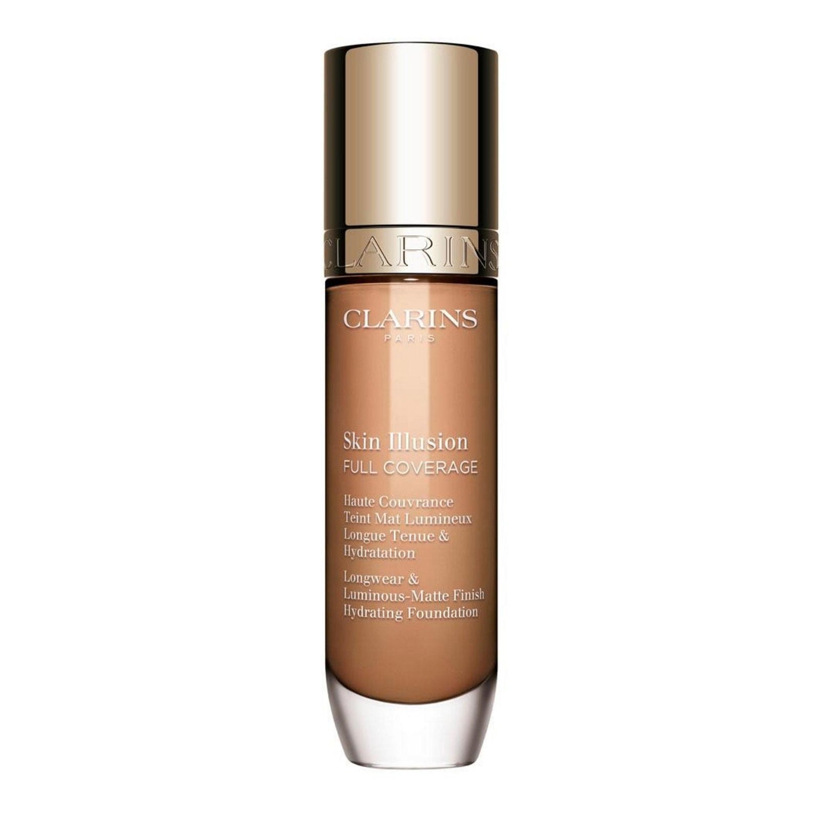 Clarins, Skin Illusion Full Coverage Foundation, Full Coverage, Liquid Foundation, 111N, 30 ml