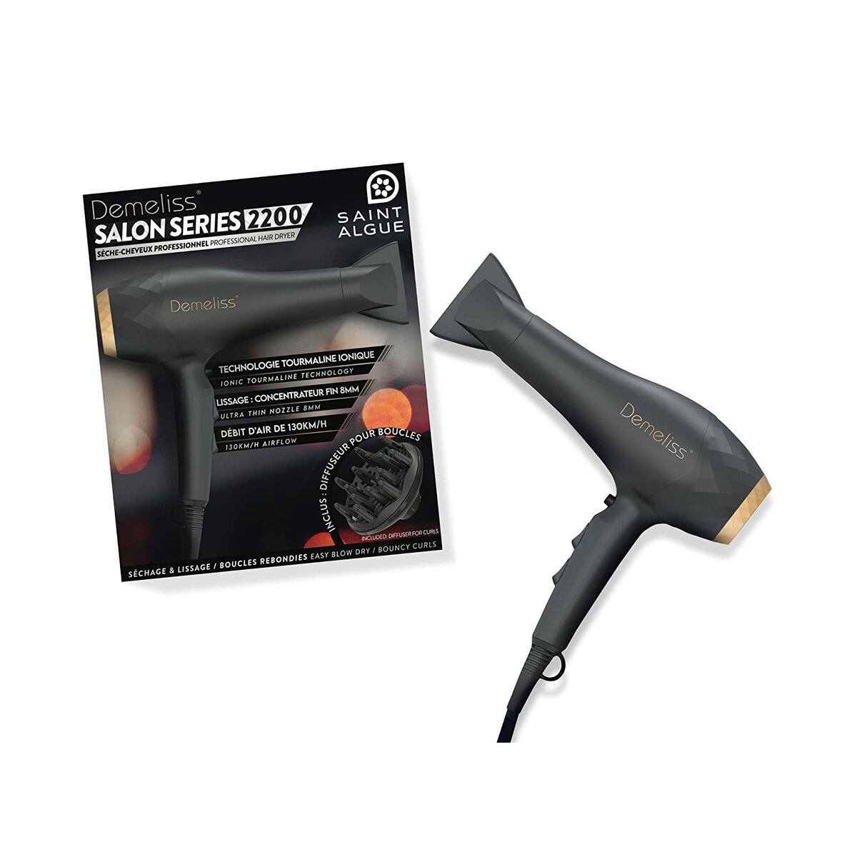 Hairdryer Saint-Algue Salon Series 2200 2200 W product packaging