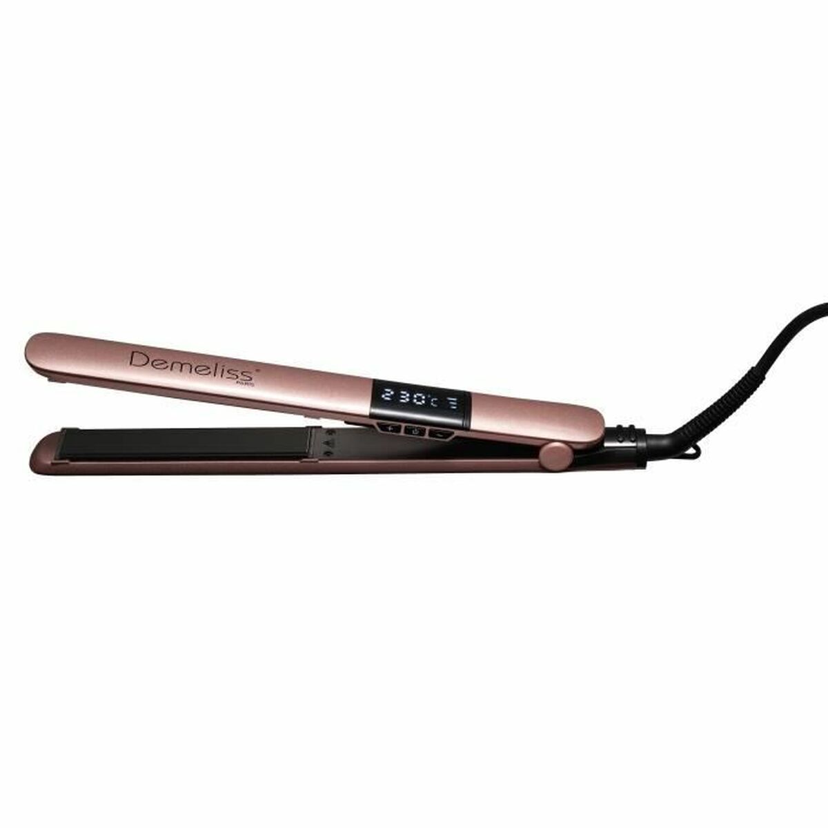 Hair Straightener Saint-Algue Demeliss Gold Love 25 x 120 mm 2-in-1 product packaging
