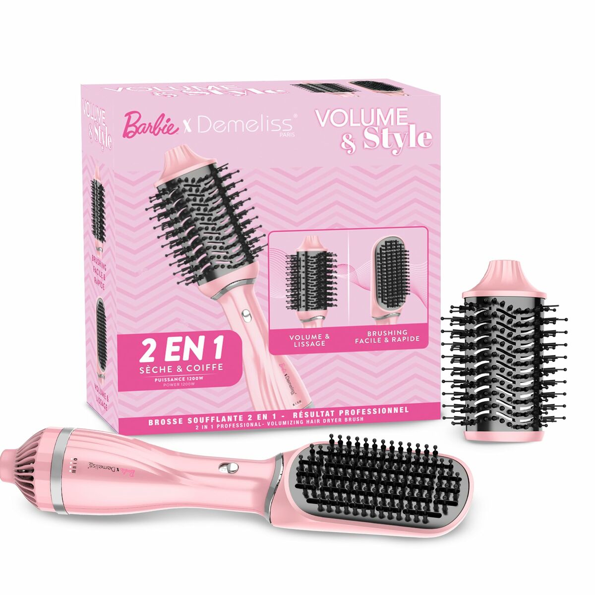 Curling Tongs Demeliss 1200 W product packaging