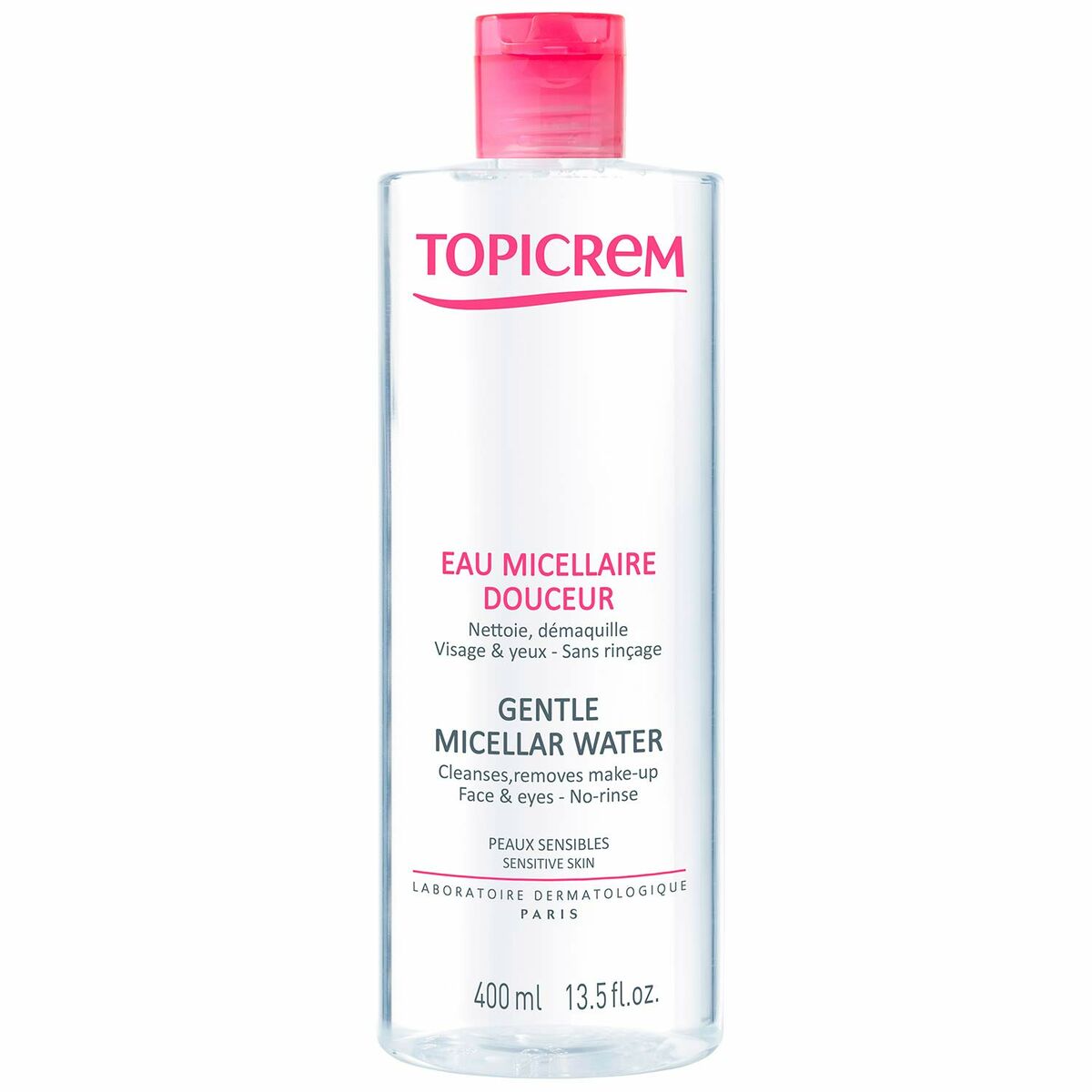 Cleansing Cream Topicrem HYDRA+ 400 ml skincare packaging