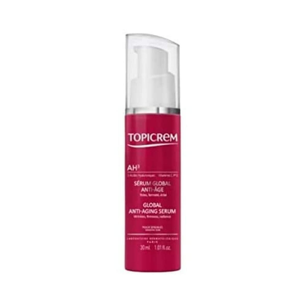 Facial Serum Topicrem AH3 30 ml Anti-ageing for Women serum bottle