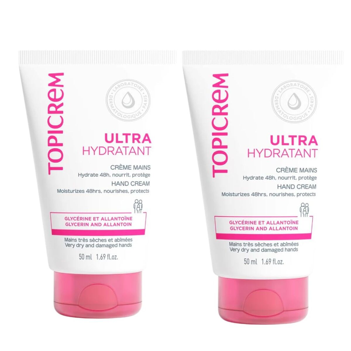 Hand Cream Topicrem UH 50 ml skincare packaging