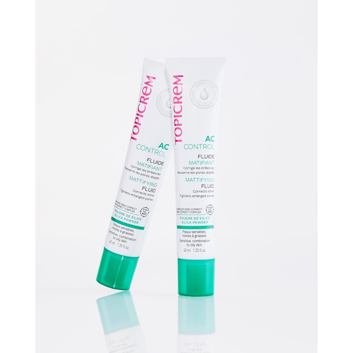 Facial Cream Topicrem AC CONTROL 40 ml for Women skincare packaging