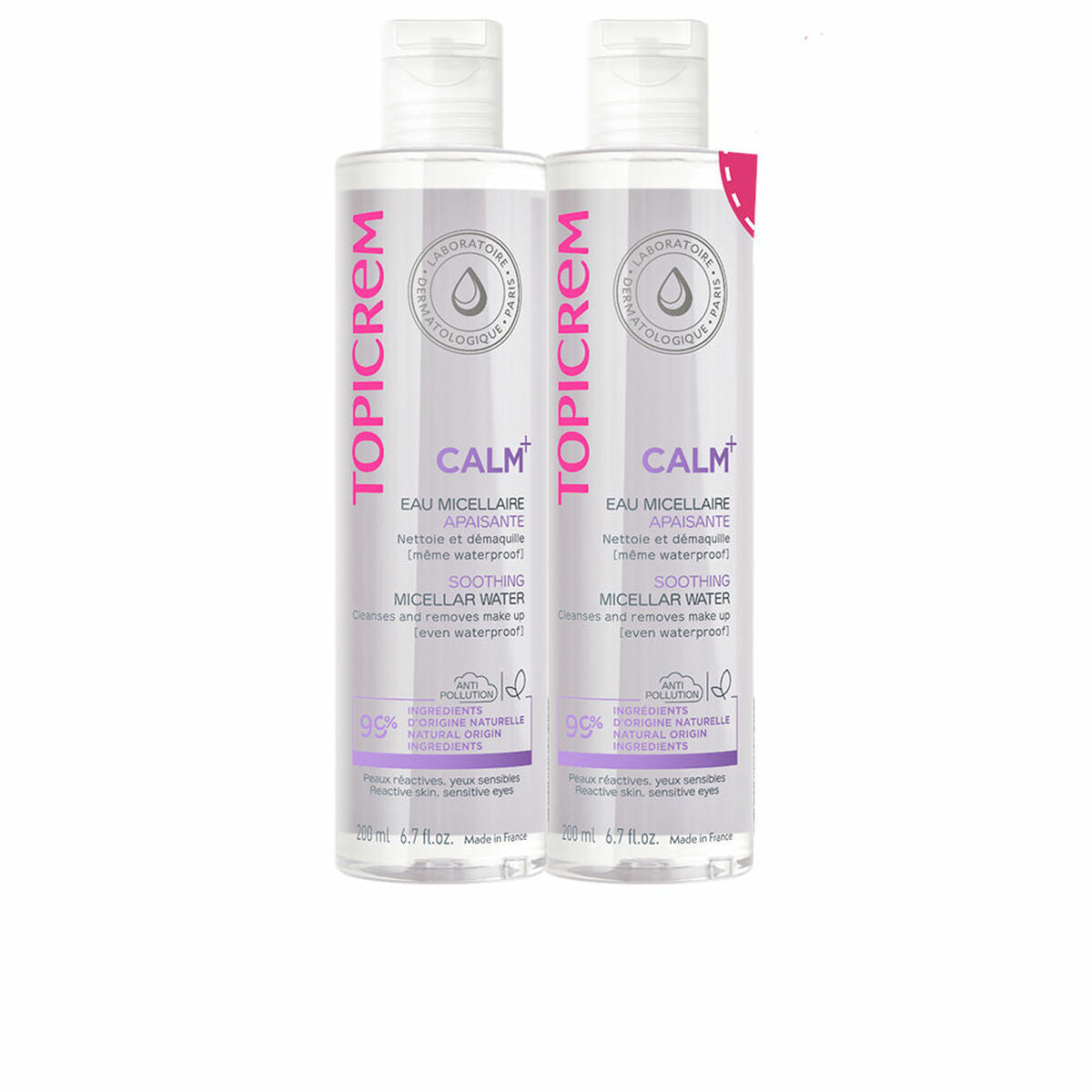 Micellar Water Topicrem CALM+ 200 ml product packaging