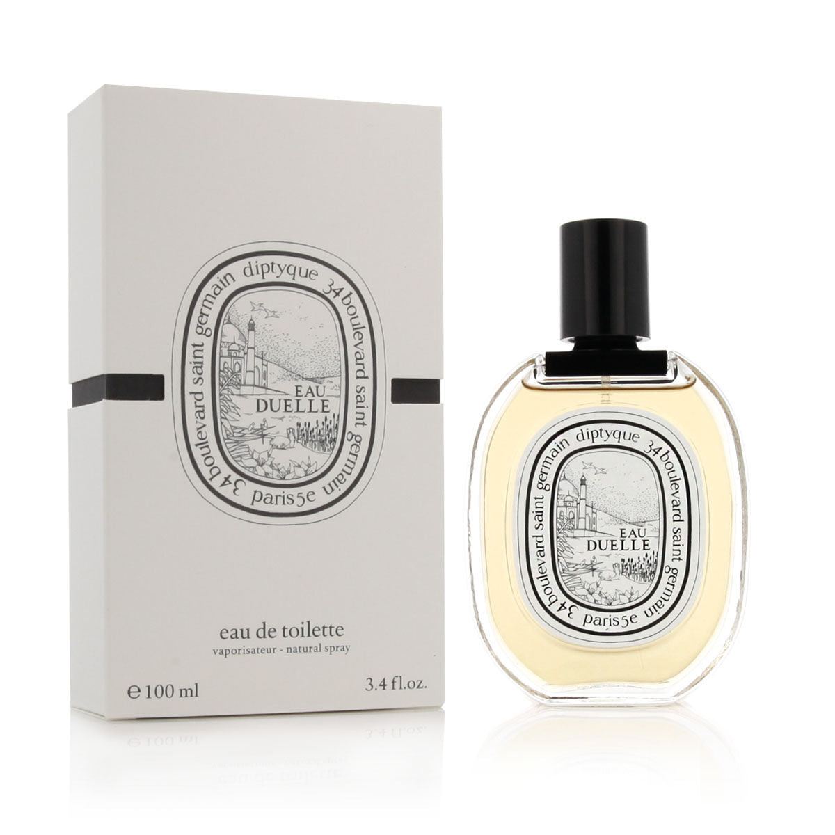 Travel Vanity Case Diptyque EAU DUELLE product packaging