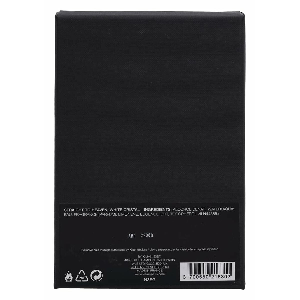 Men's Perfume Kilian Straight to Heaven 50 ml for Women product packaging