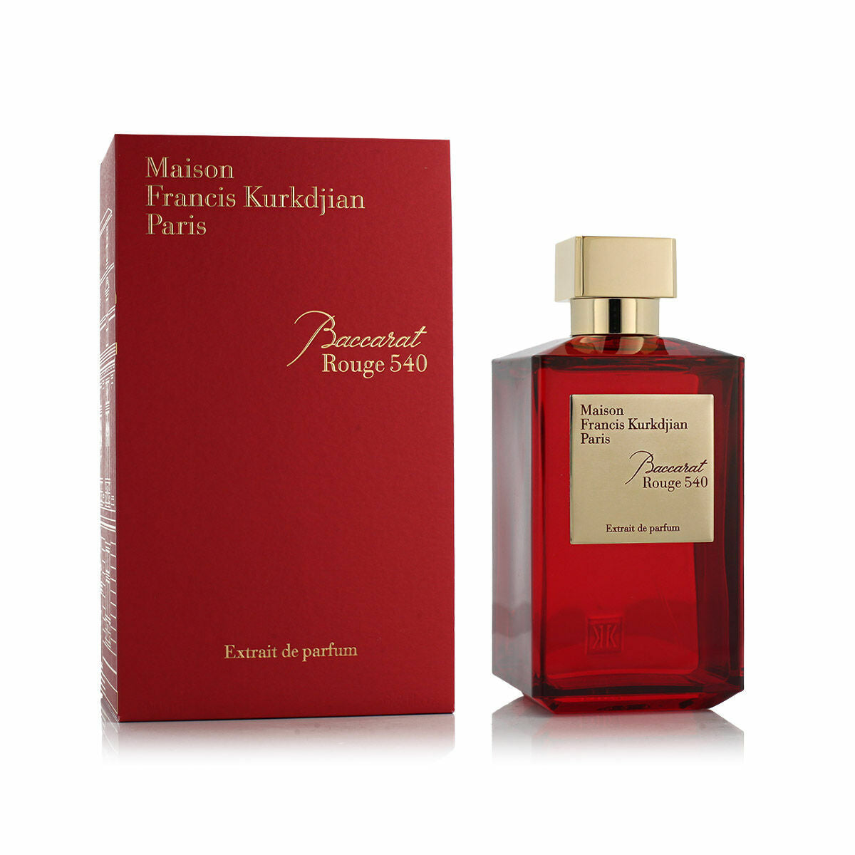 Unisex Perfume Maison Francis Kurkdjian Baccarat Rouge 540 200 ml Perfume extract product packaging
