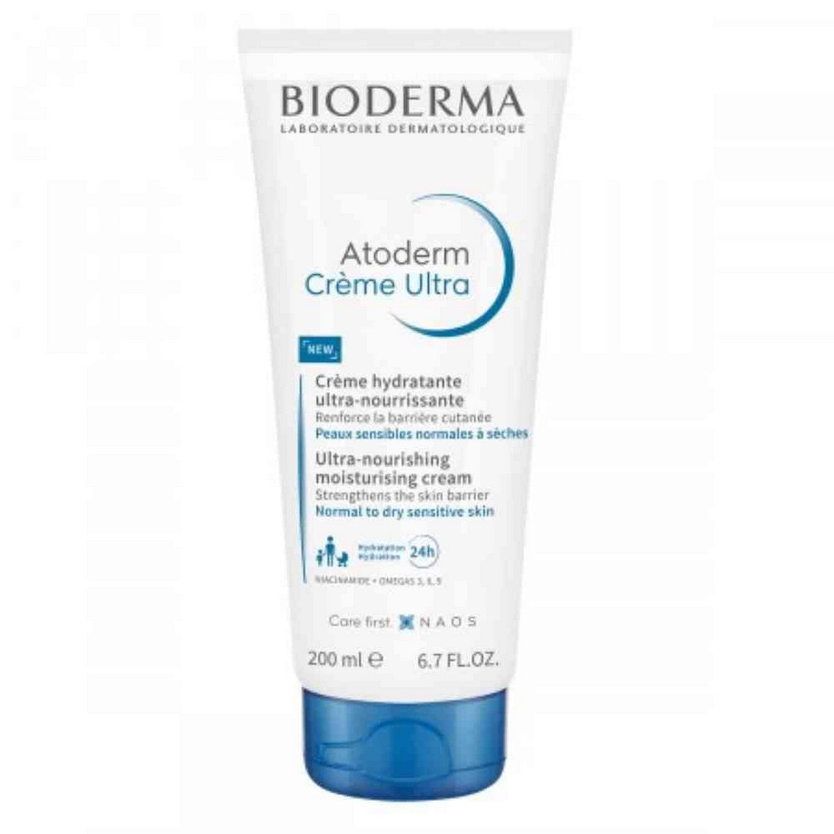 Body Cream Bioderma Atoderm 200 ml skincare packaging