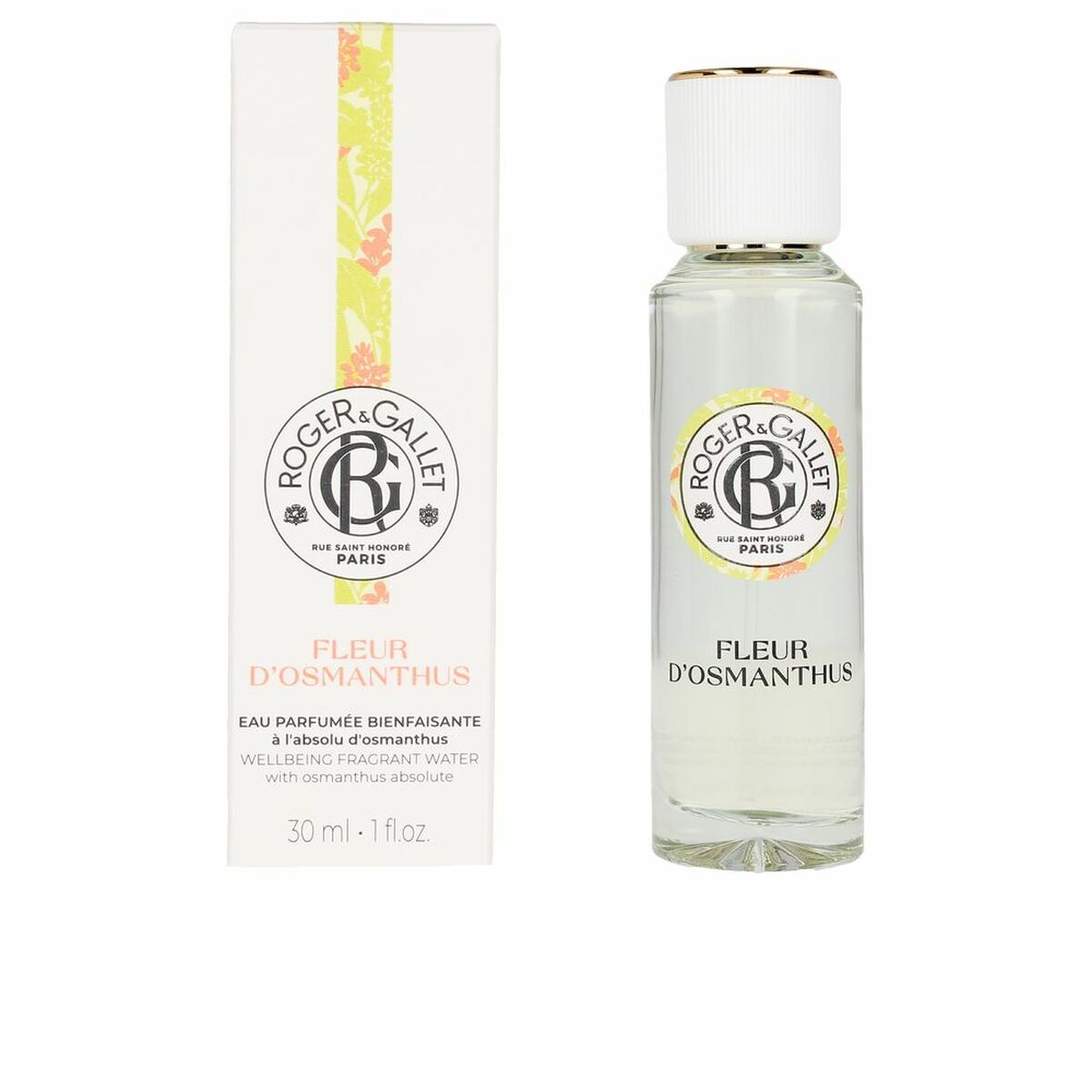 Unisex Perfume Roger & Gallet Fleur D'Osmanthus EDT (30 ml) for Women bottle