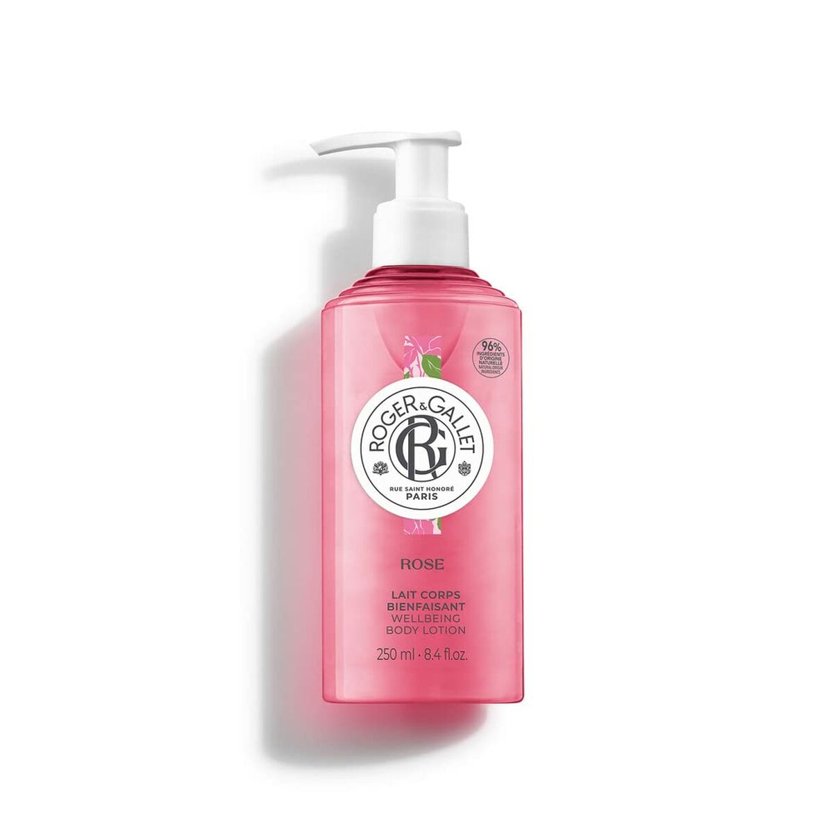 Body Lotion Roger & Gallet Rose 250 ml for Women skincare packaging
