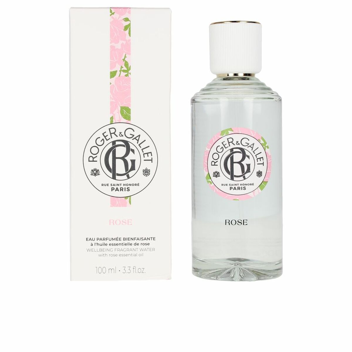 Unisex Perfume Roger & Gallet Rose EDT 100 ml for Women bottle